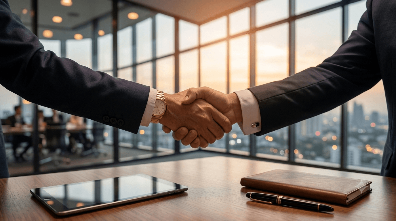 Trusted Partnership — Viswaas advisors meeting with a client
